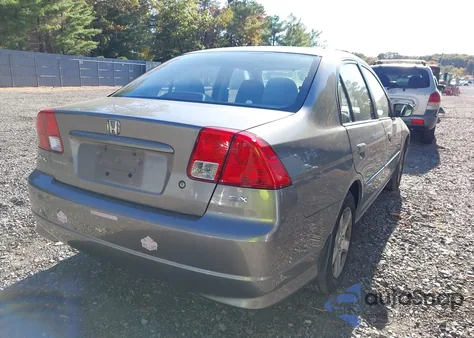 2005 Honda Civic Ex from USA, damaged, VIN 2HGES26745H555943